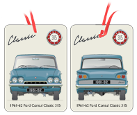 Ford Consul Classic 315 1961-62 Air Freshener